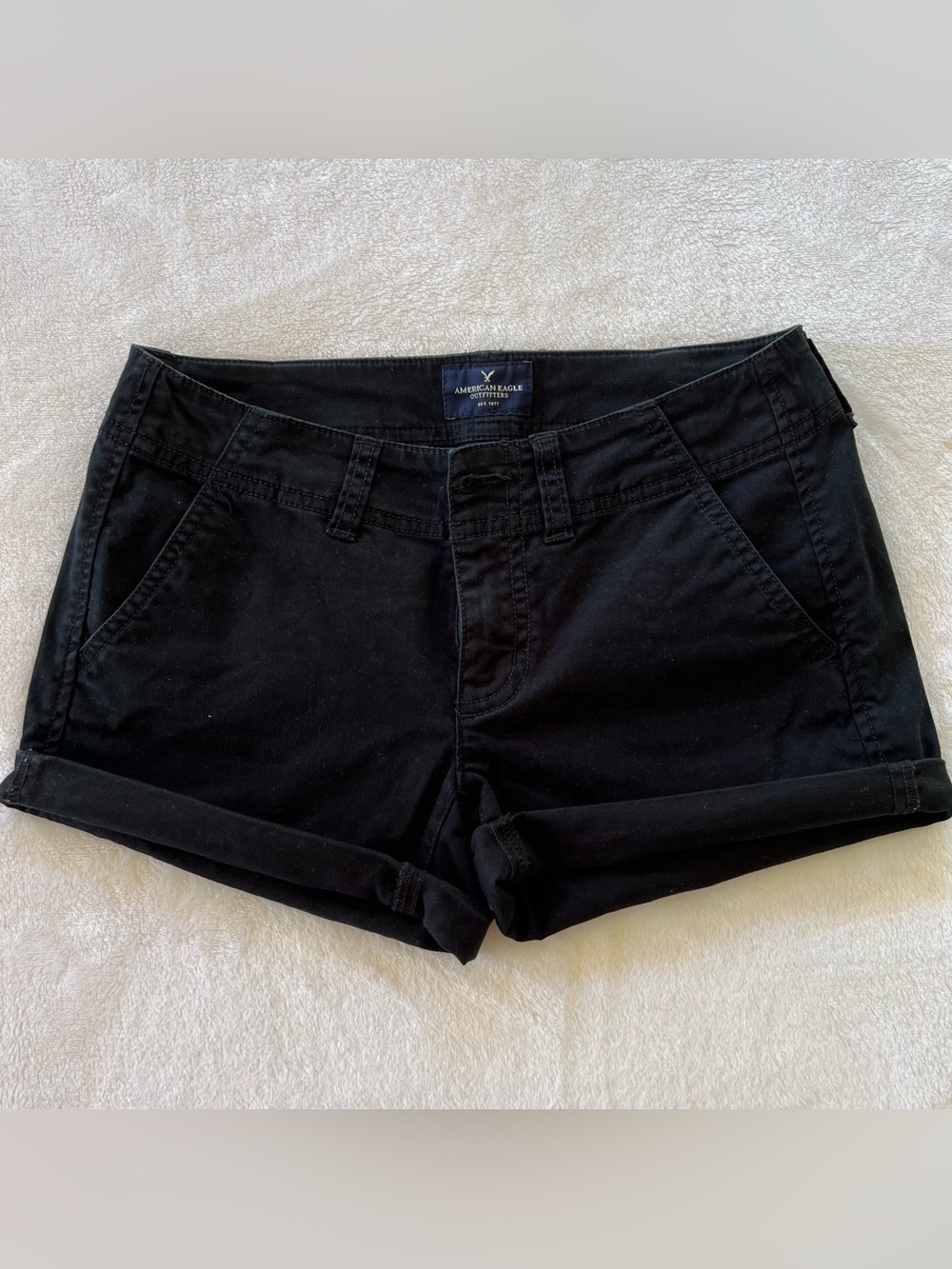 American Eagle Outfitters Black Shorts size 0
